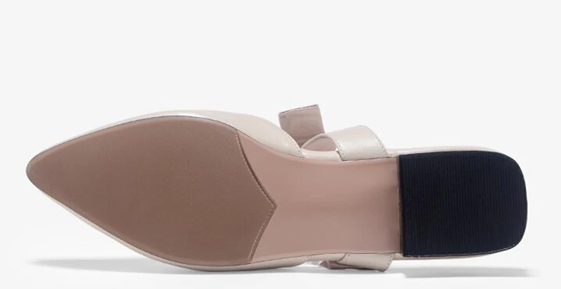 mules ladies china summer flats slip on sandals bow lightweight slippers designer shoes women luxury chinese pointed toe