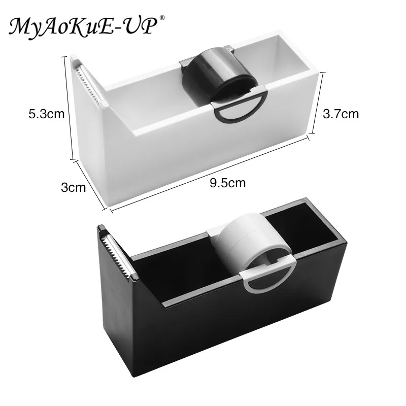 

Tape Cutter Holder Grafting Eyelash Eyelash Extension Tools Eyelash Adhesive Tape Holder Black and White
