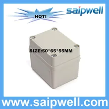 Горячая Распродажа IP67 пластика водонепроницаемые распределительная коробка корпус абс 50*65*55 мм DS-AG-0506