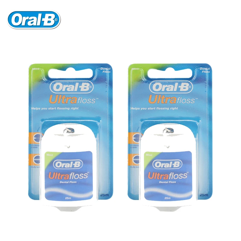 Oral B Ultra Floss Smooth Dental Floss Interdental Space Cleaning Gum