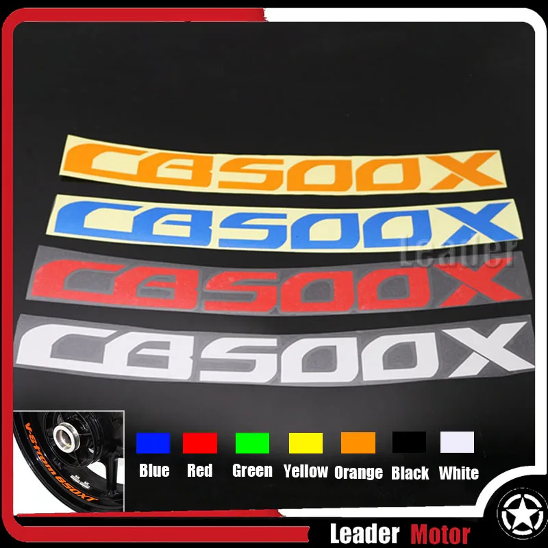 

For HONDA CB500X CB 500X CB500 X Motorcycycle Accessories Front & Rear Wheel Stickers Reflective Rim Tape Tire Decals