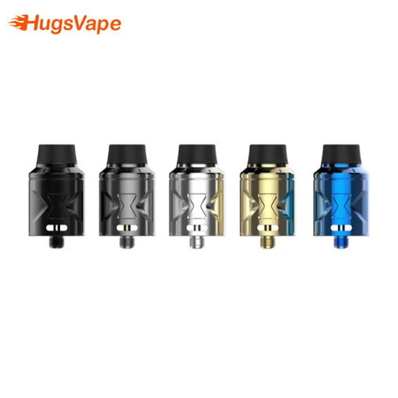 

Original Hugsvape Piper RDA Tank with Dual Wertical coil 510 pin Squonk Pin Vape Atomizer