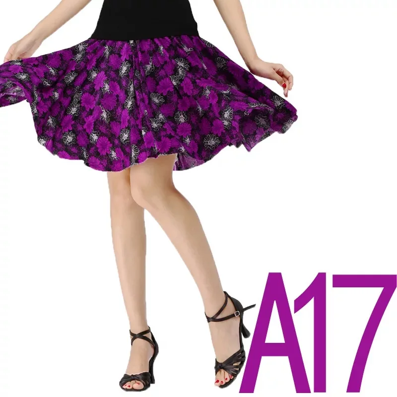 2018_midi_tutu_flower_printed_skirt_Skirts_Woman_printed_Summer_plus_size_elastic_girl_Tulle_Skirt_Women_Clothing_dancing_female_8