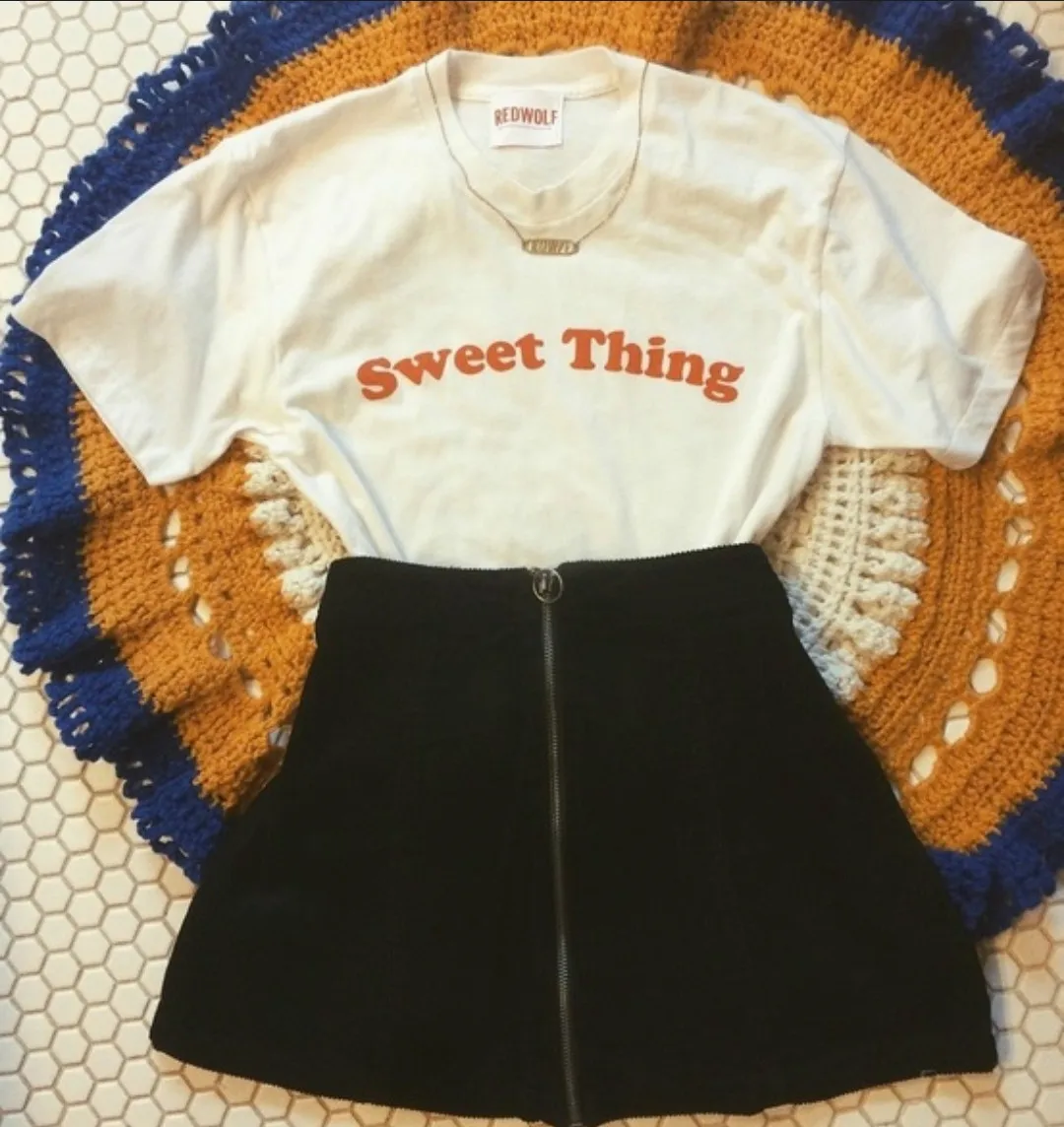 

Hillbilly Sweet Thing Printed White Cotton Top Women Summer Short Sleeve Basic Clothing Oversize Graphic Harajuku T shirt Female