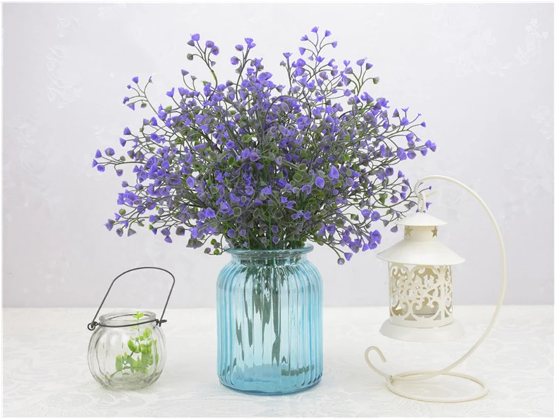 Flone Artificial Plant Twig Fake Twig Home Decoration Flowers Arrangement For Wedding Flower Wall Decoration Supplies (5)