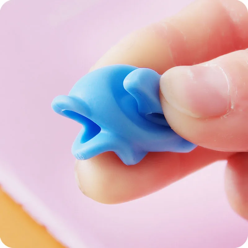 Мягкие силиконовые ручки карандаши для детей 8 шт./лот|pencil grips for children|pencil gripgrips pencils