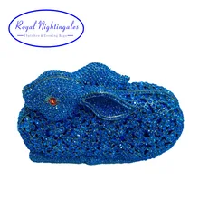 Клатч с кроликом, Брендовая женская вечерняя сумка для вечеринки, блестящая сумка для женщин, свадебные клатчи для девочек, сумочка с цепочкой, сумка на плечо, женские сумочки