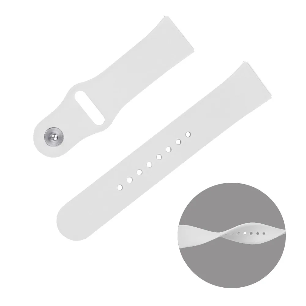 Новый Силиконовый ремешок для часов 20 мм 22 Xiaomi Huami Amazfit Bip BIT PACE STRATOS сменный