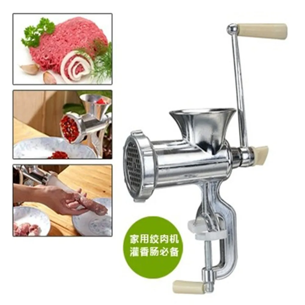 Manual Meat Grinder Mincer Sausage Stuffer Broken dish machine hand bean grinder