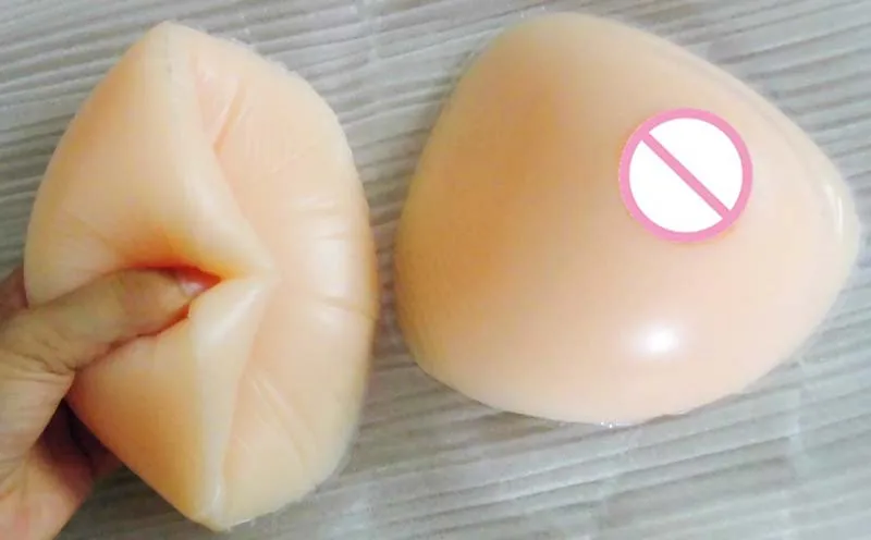 

D Cup 1200g/pair Silicone Breasts Forms Mastectomy Artificial Breast False Fake Breast Boob Forms for crossdress
