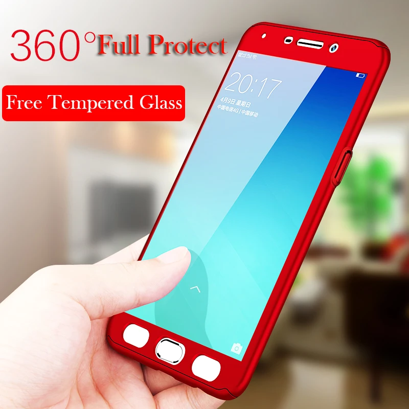 

GXE 360 Degree protection Shockproof Cover Cases for VIVO Y53 Case PC Matte Hard plastic Full Body phone Cover Bag For VIVO Y55