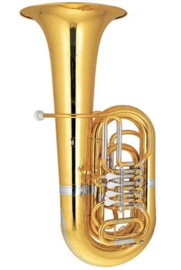 

4/4 Tuba Bb Key Height 1100mm with Case and mouthpiece Yellow Brass Tubas musical instruments professional