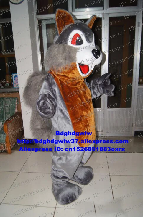 

Grey Squirrel Chipmunk Chipmuck Chippy Eutamias Mascot Costume Cartoon Character About Holidays Enterprise Propaganda zx1490