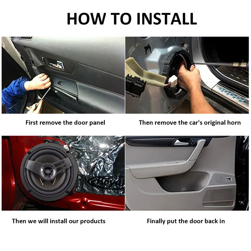 6 inch Car Coaxial Speaker9