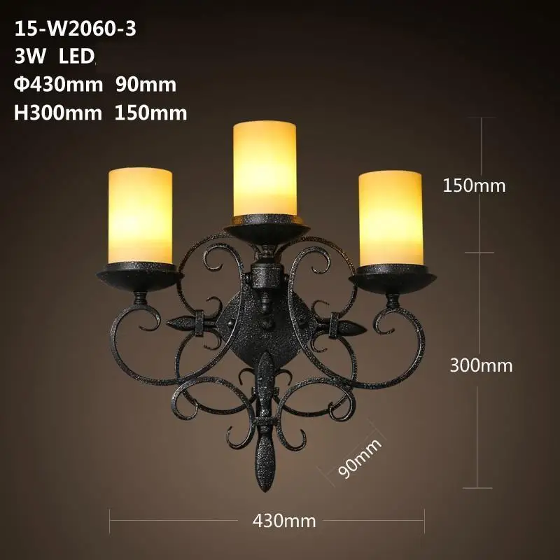 Vanity Lampen современные светильники Badkamer освещение Lampara De Pared интерьер Wandlamp для дома светильник стены Спальня светильник - Цвет абажура: Number  7