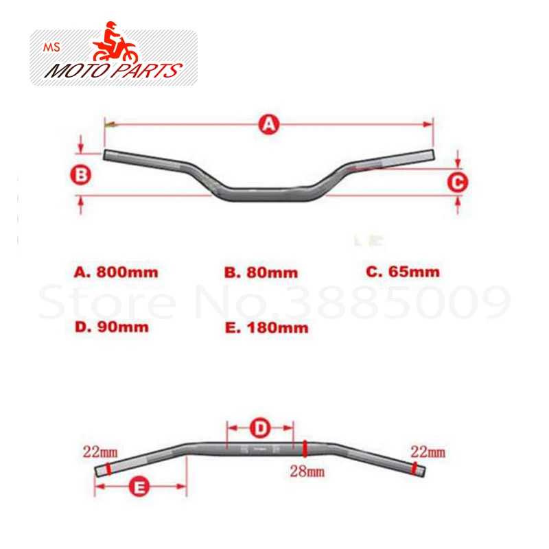 Мотоциклетный Мотокросс 1 1/4 &quot28 мм руль толстые ручки трубки ДЛЯ CRF YZF WRF RM KXF