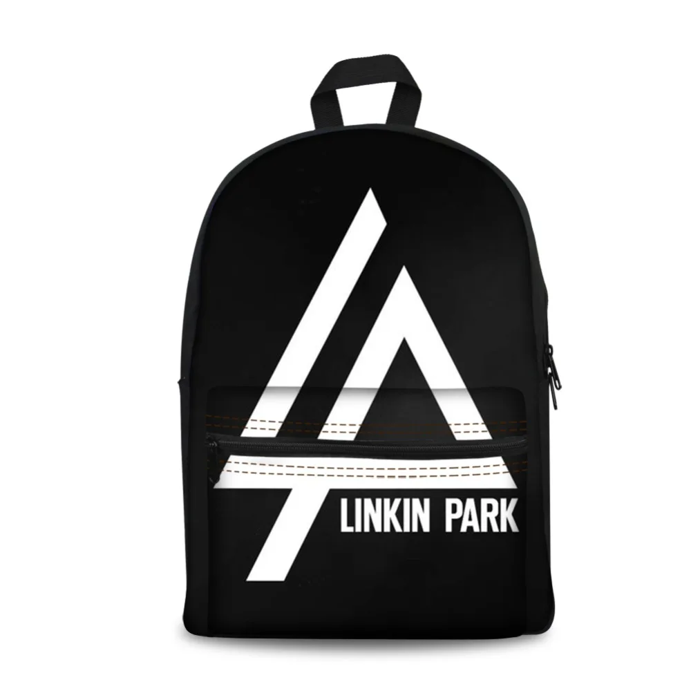 

Linkin Park Canvas Women Backpack Fashion School Bags for Boys Girls Travel Laptop Mochila Escolar Men Rucksack Female Backpack