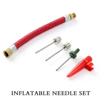 

1Set Sports Ball Inflating Pump Needle For Football Basketball Soccer Inflatable Air Valve Adaptor Stainless Steel Pump Pin