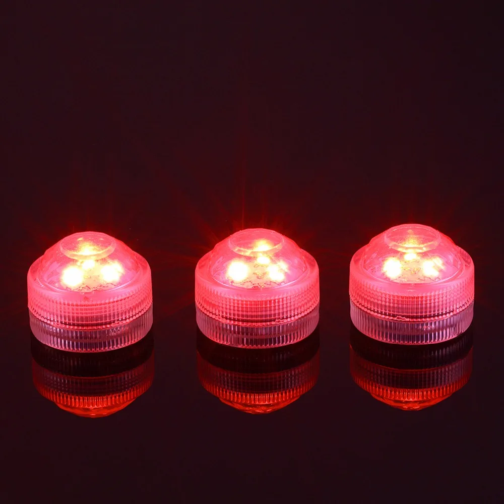 

1 Set Waterproof Underwater Electronic Candle Lamp Colorful Aquarium LED Diving Lights Submersible Light Clear Fish Tank Decor
