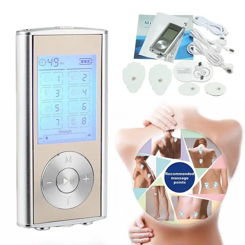 

Dual LCD Digital Low Frequency Therapy Tens MP3 Stimulator Massager US Plug