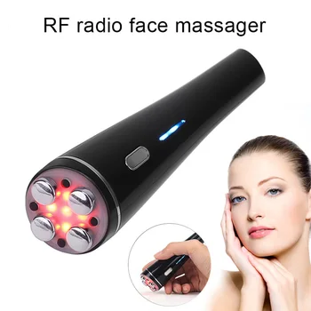 

Hot LED Light Photon Irradiation Face Massager RF Lifting Tighten EMS Anti Wrinkle Beauty Device Dropshipping