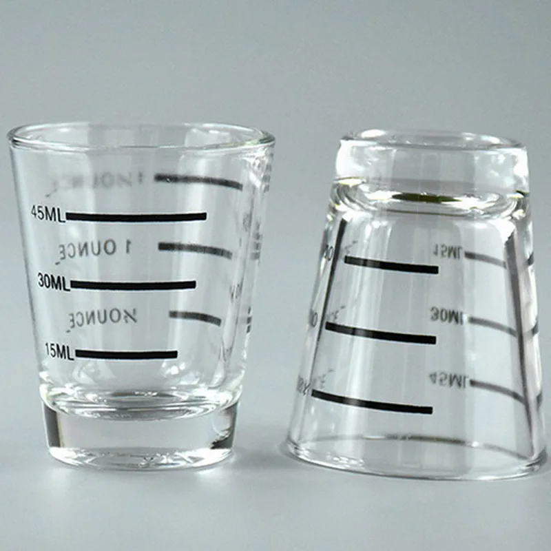 Glass bar measures bartender measuring cup cups bar spaghetti measuring