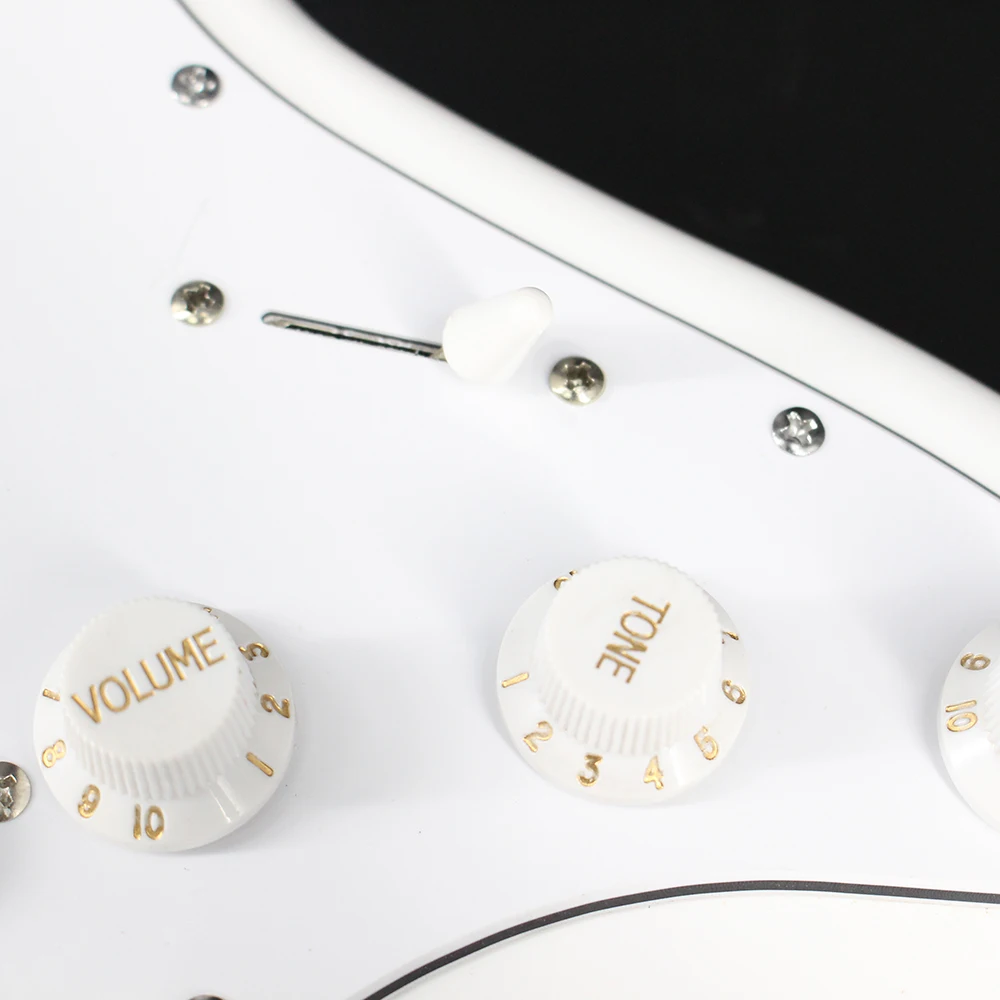 Новое поступление высокое качество гитары ra 38 дюймов белая пользовательская электрогитара
