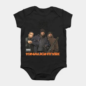 

Baby Onesie Baby Bodysuits kid t shirt Naughty By Nature 19NaughtyIII - White Fashion Unique Classic Cotton s
