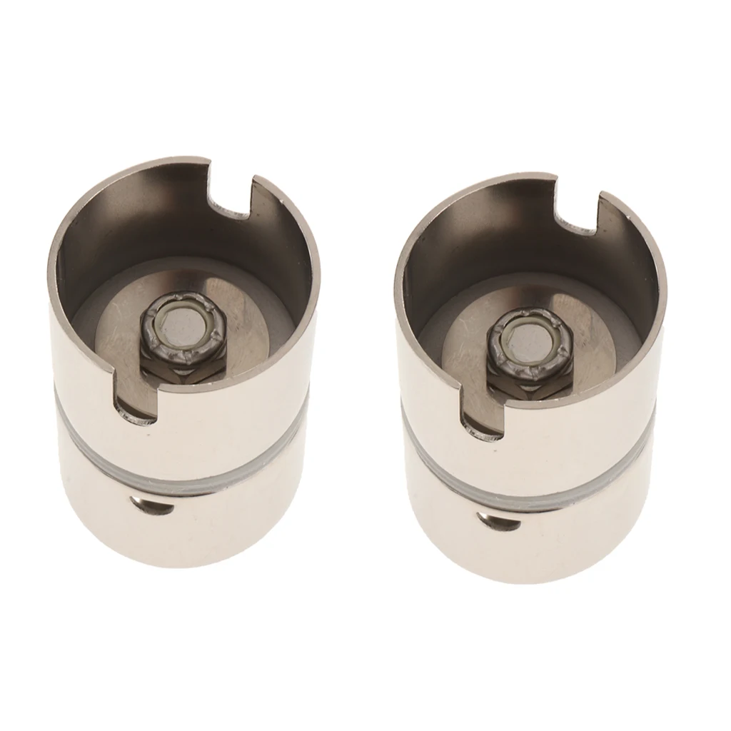 2 Pieces 3133SA Drop In Swivel Rod Holder Adapter-Free Ship 316 Stainless Steel for River Deep Sea Fishing Accessories