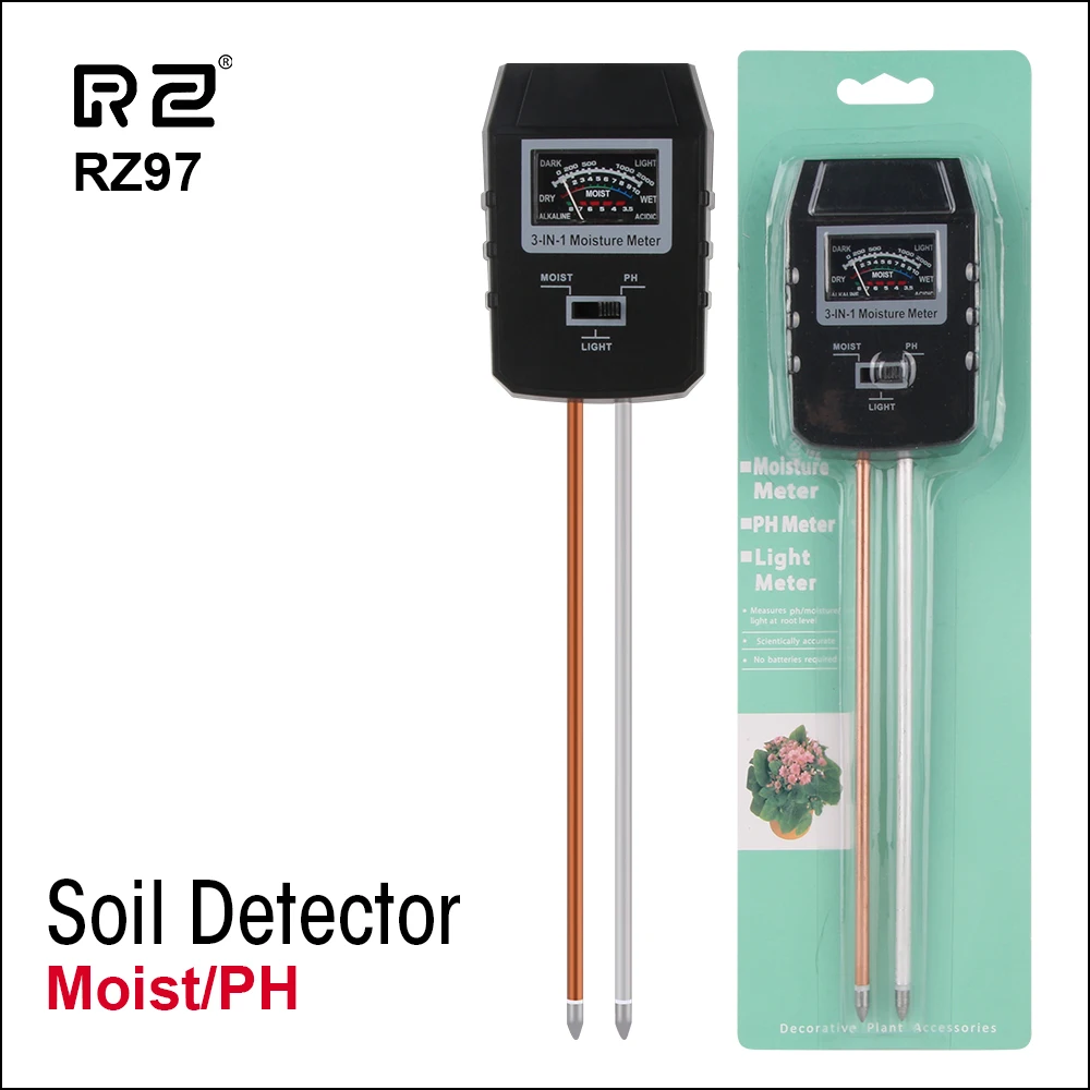 RZ мини-измеритель влажности и влажности почвы, измеритель влажности почвы, гигрометр, садоводство, растение, сельскохозяйственный измеритель влажности