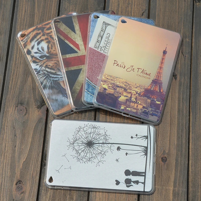

Silicone Soft Case for iPad Mini 4 Tablet Back Cover Soft TPU Shockproof for iPad Mini 4 Protective Shell/Skin