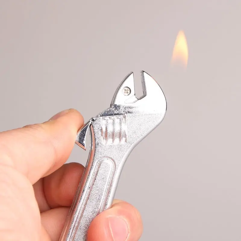 

2018 New Compact Jet Butane Lighter Creative Wrench Lighter Inflated Bar NO GAS