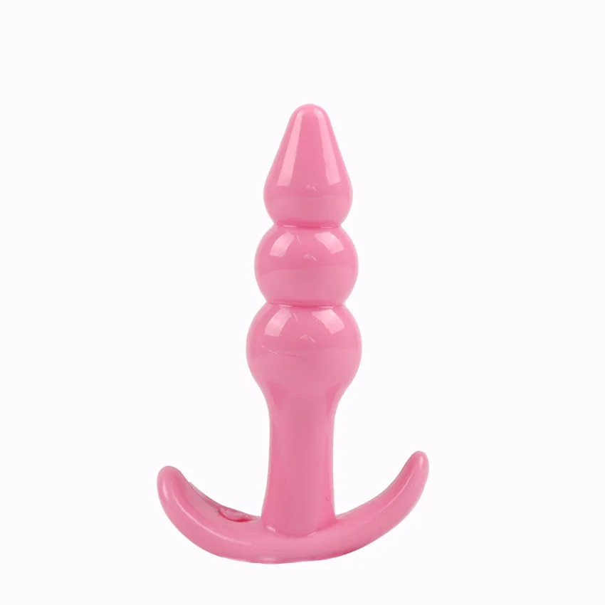 1PC Anal Plug Jelly Toys Real Skin Feeling Adult Sex Toys Sex Products Butt Plug Juguetes for Men Women 2 Style