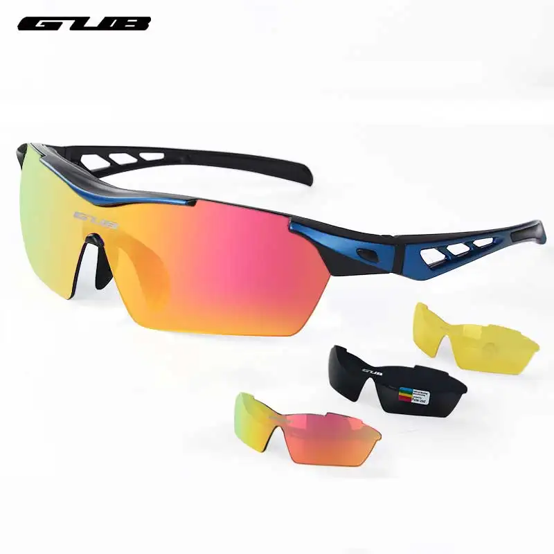 GUB clear bicyclie bike glasses polarized mountain bike road bike