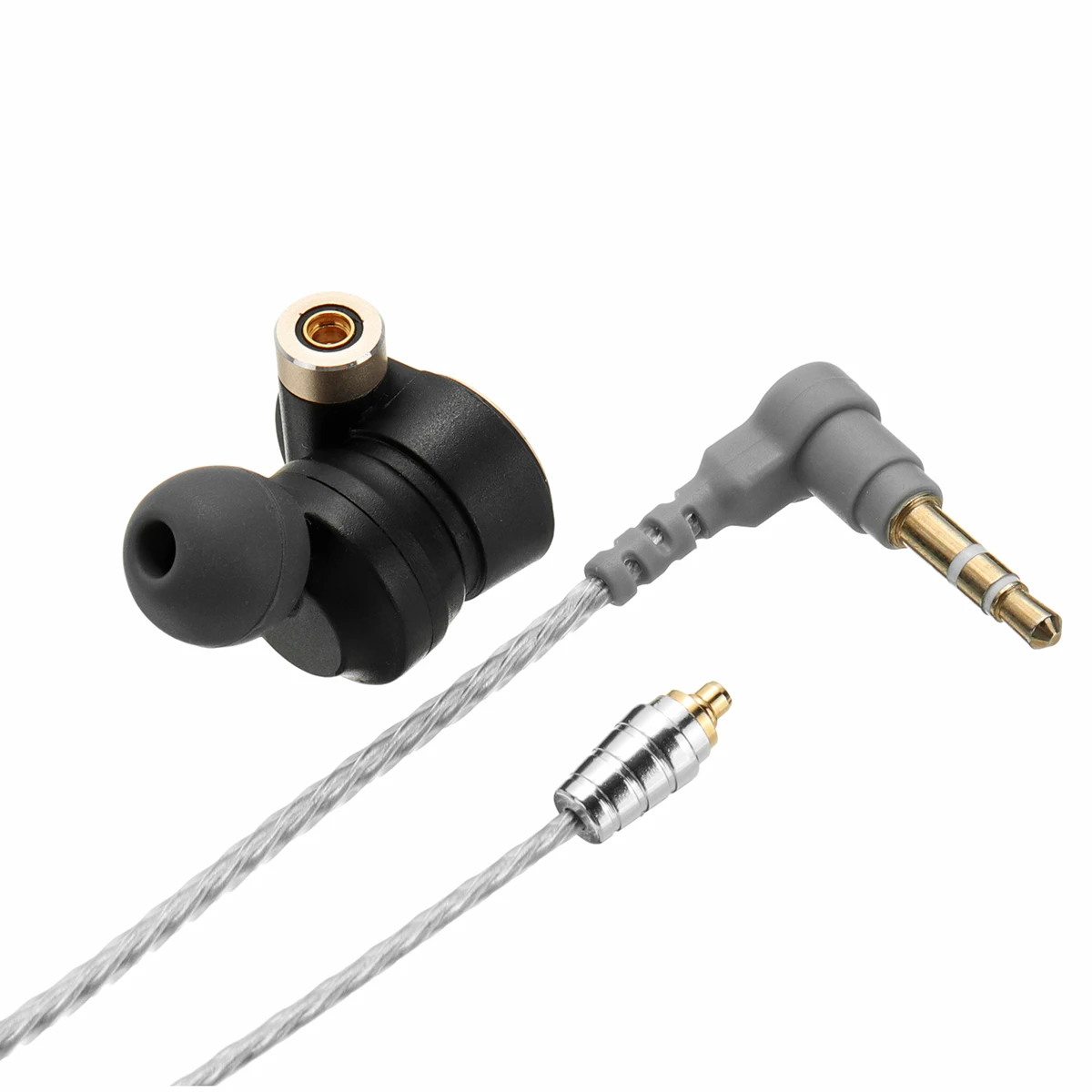 

LEORY EB800 3DD+1BA Dynamic Balanced Armature HiFi Earphone Hybrid Earbuds Monitor Earphone with Mic Audiophile DJ Studio
