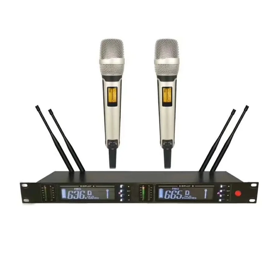 Bolymic 4 Антенна для сцены! Профессиональный SKM9000 UHF беспроводной микрофон караоке