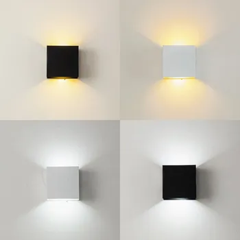 

6w Simple modern creative bedside bedroom living room aisle corridor stairs entrance decorative lights LED wall lights