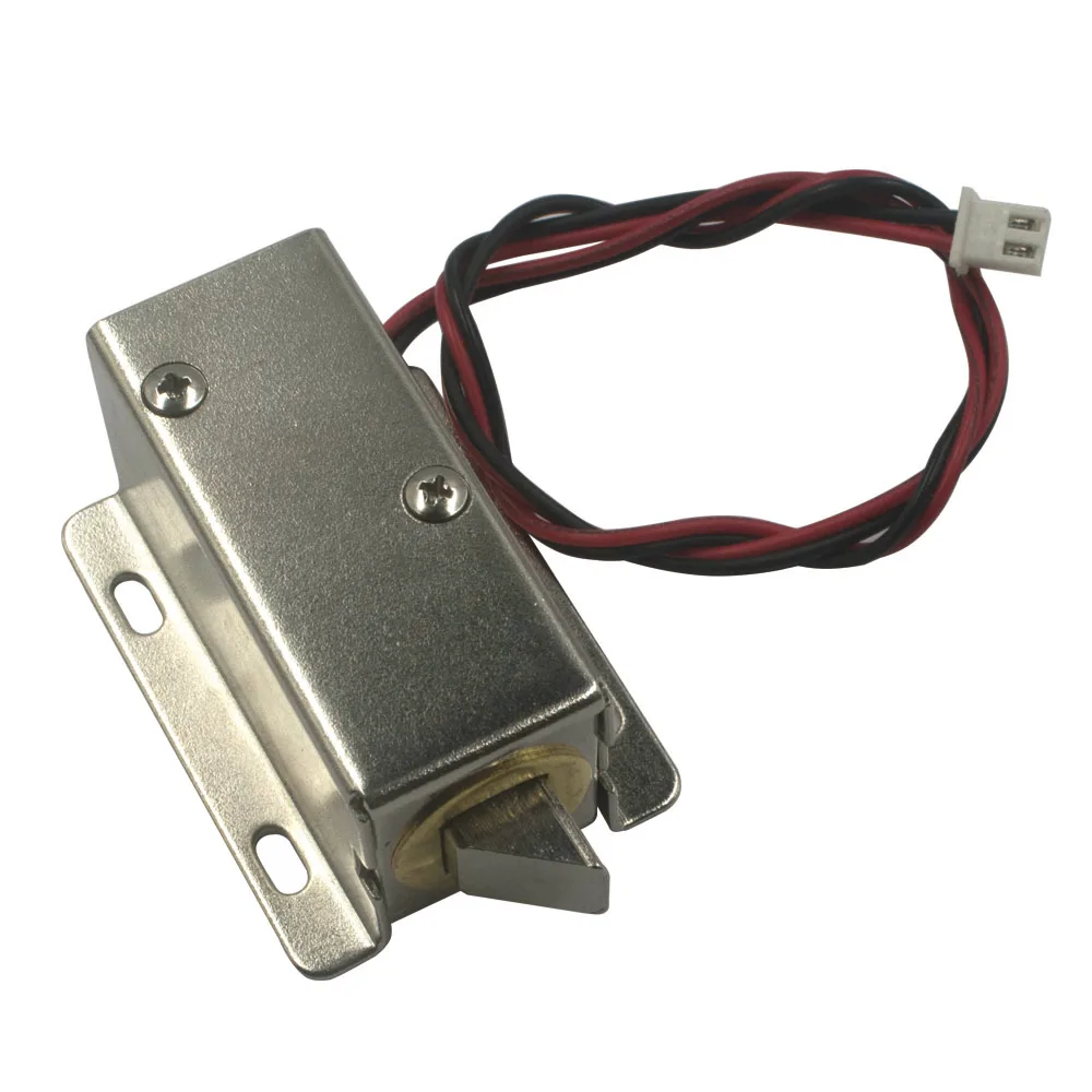 

24V Cabinet Door Electric Lock Tongue Left Assembly Solenoid