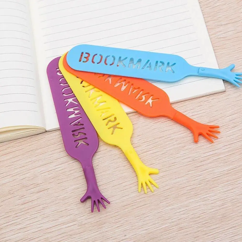 

1Set/4pcs Creative gadget Note Pad Memo Stationery BOOK MARK Help Me Novelty Bookmark Funny Bookworm Gift Stationery