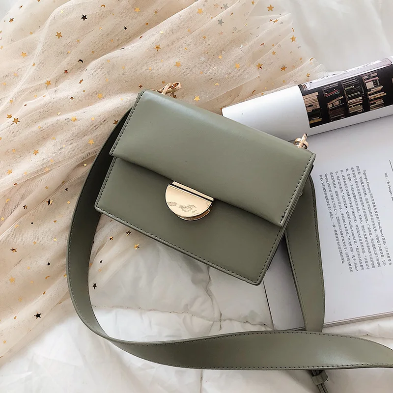 

Small Square Flap Bag Mini Women Messenger Crossbody Bags Sling Shoulder Pu Leather Handbags Purses Famous Brand Design