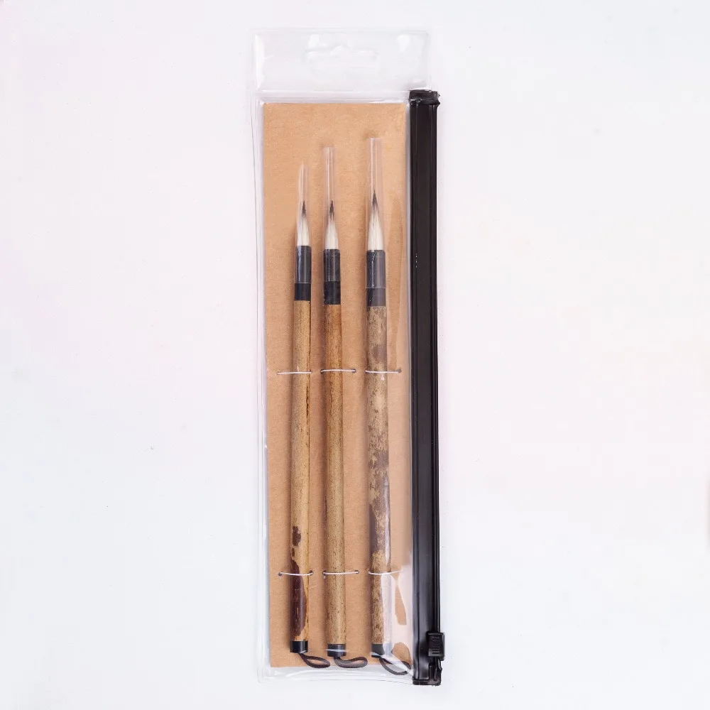 High Quality 3pc Set Bpr 04 Pony Hair Rabbit Vellus Hair Bamboo