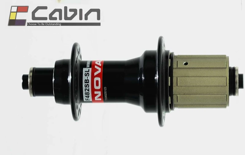 Novatec A291SB sl/F482SB sl красные/черные велосипедные втулки суперсветильник кие