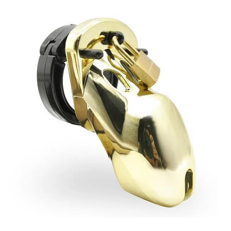 Plastic Metal Cock Cage CB3000 Male Chastity Device Penis Lock Bondage