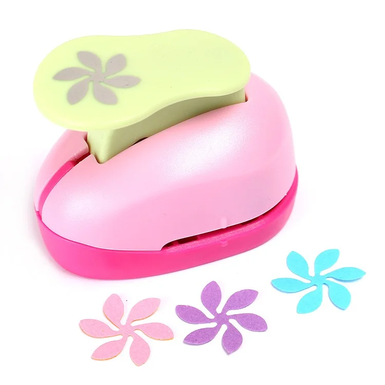 Free Shipping Windmill Flower Design Paper Embosser Scrapbooking Kid