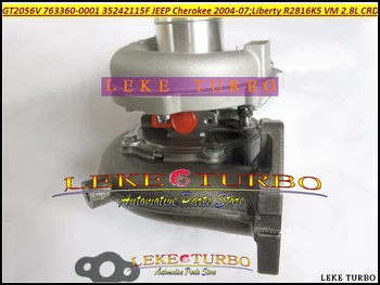

Free Ship GT2056V 763360-0001 763360 763360-5001S 35242112G Turbo Turbocharger For Jeep Cherokee 04- Liberty R2816K5 VM 2.8L CRD