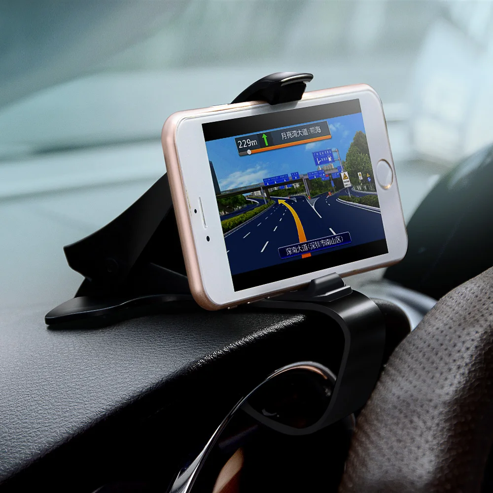 Hocke Auto Telefon Halter Stehen Verstellbare Clip Auto Weichen Anti Slip Handy Halter GPS Halterun