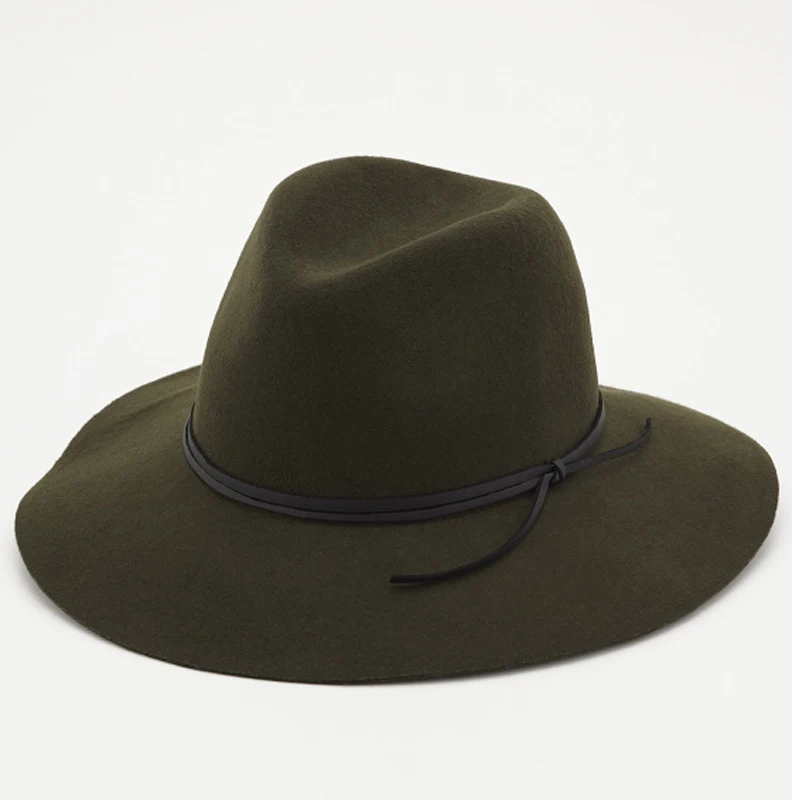 Прямая, уличная шерстяная фетровая шляпа, для женщин/мужчин, как Регулируемый 54-57,5 см платье Fedora cap с хорошей коробкой