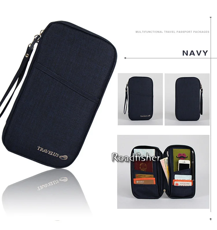 Passport storage bag pocket 9