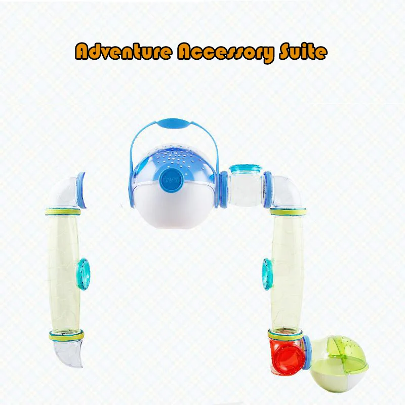 Клетка для хомяка OVO Adventure Pack Tansparent Хрустальная Внешняя Труба среда обитания Playgound