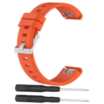 

Replacement Silicagel Quick Install Soft Band Strap For Garmin Fenix 5 Watch July20#2